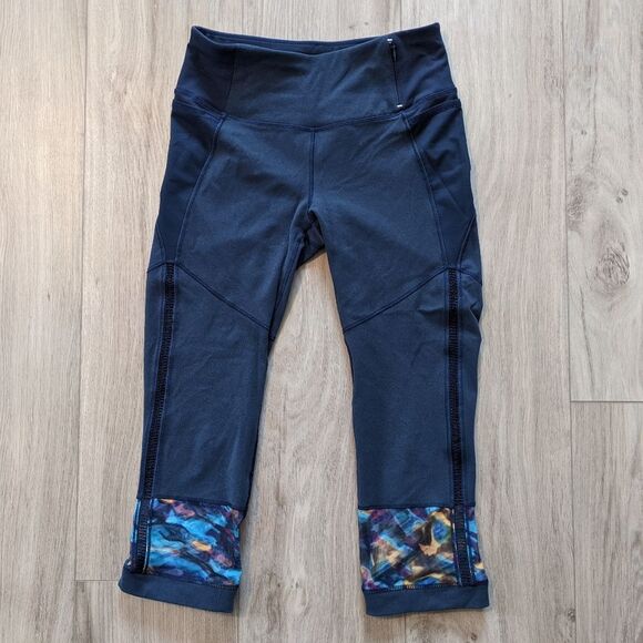 Calia Side Interest Capri Peacoat Heather Small - Picture 3 of 6